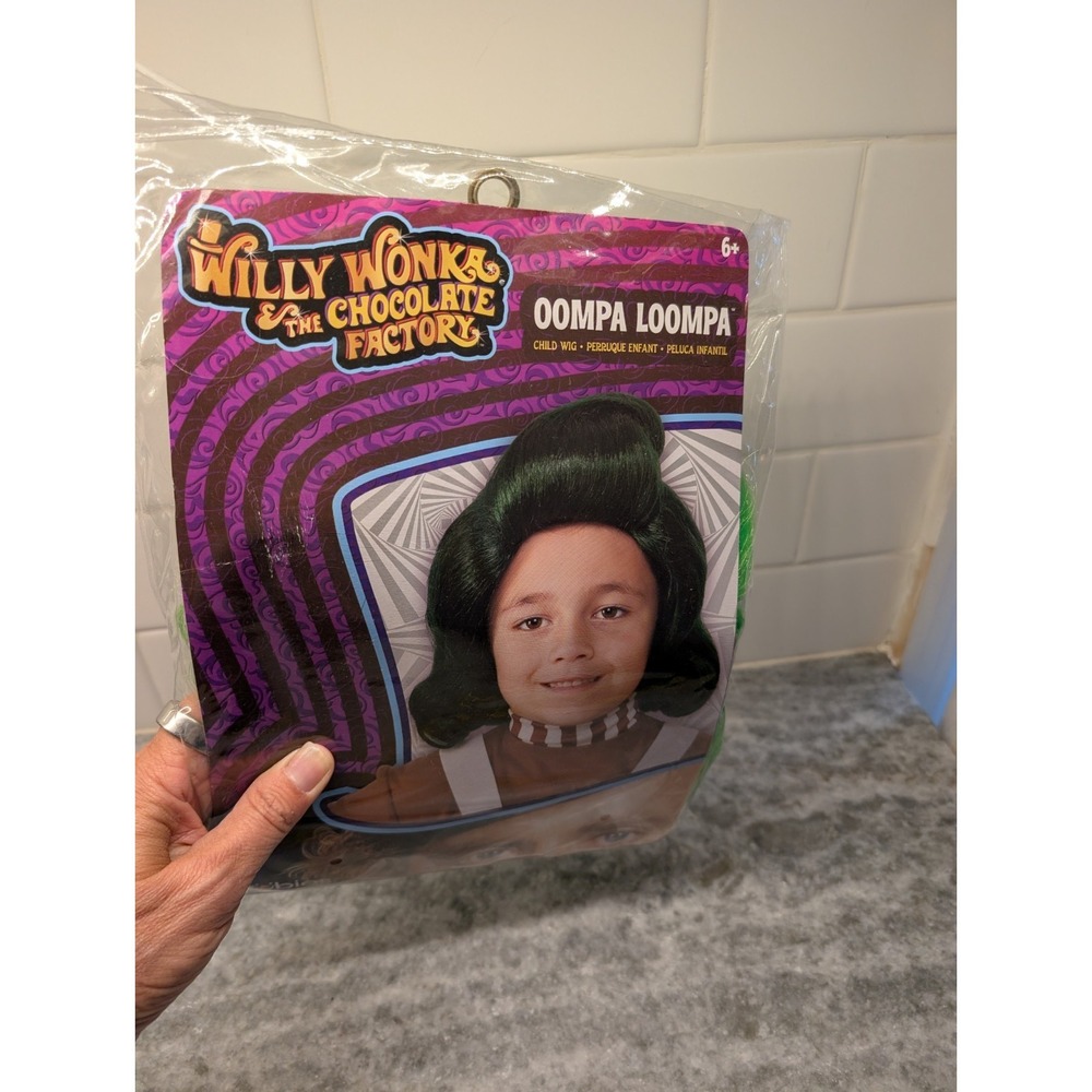 Willy Wonka And The Chocolate Factory Oompa Loompa Wig- Child 6+